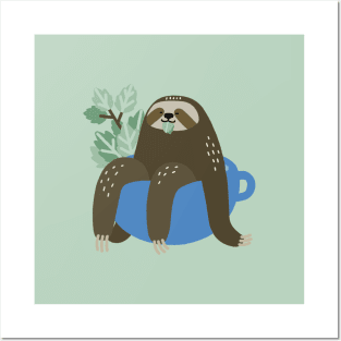 Monday Slothday Posters and Art